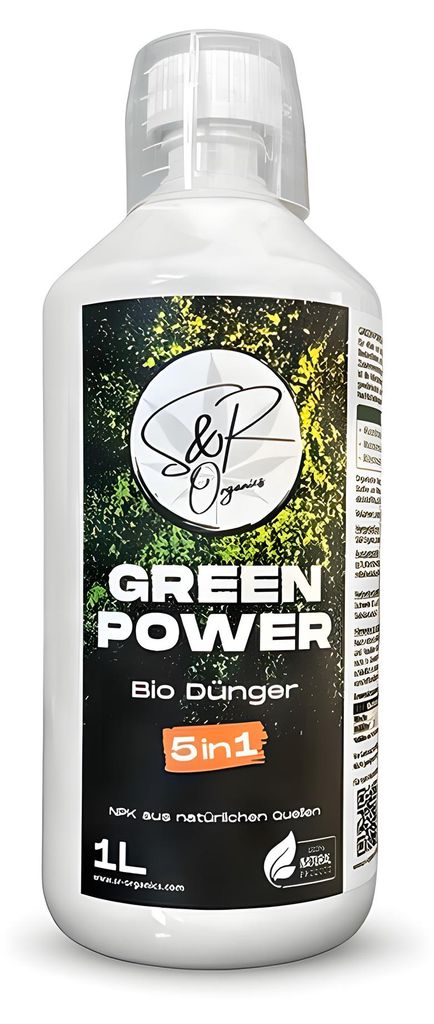 S&R Organics Green Power 5in1  Dünger, 1 Liter Produktbild 