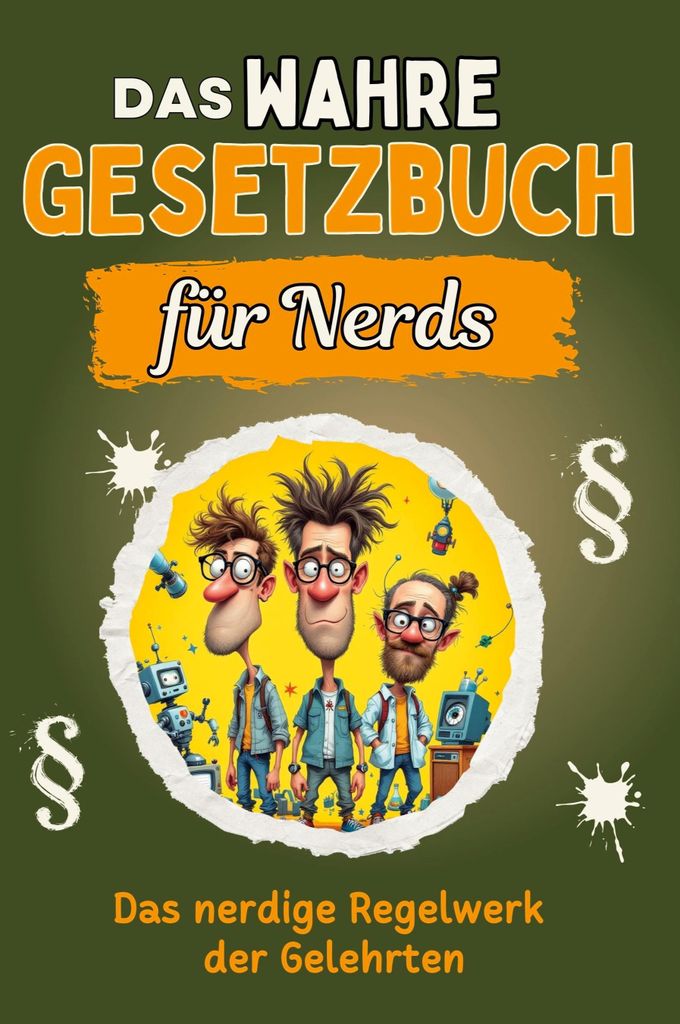 Das wahre Gesetzbuch für Nerds - Genial lustiges Humorbuch - das perfekte Geschenk für Weihnachten und Geburtstag