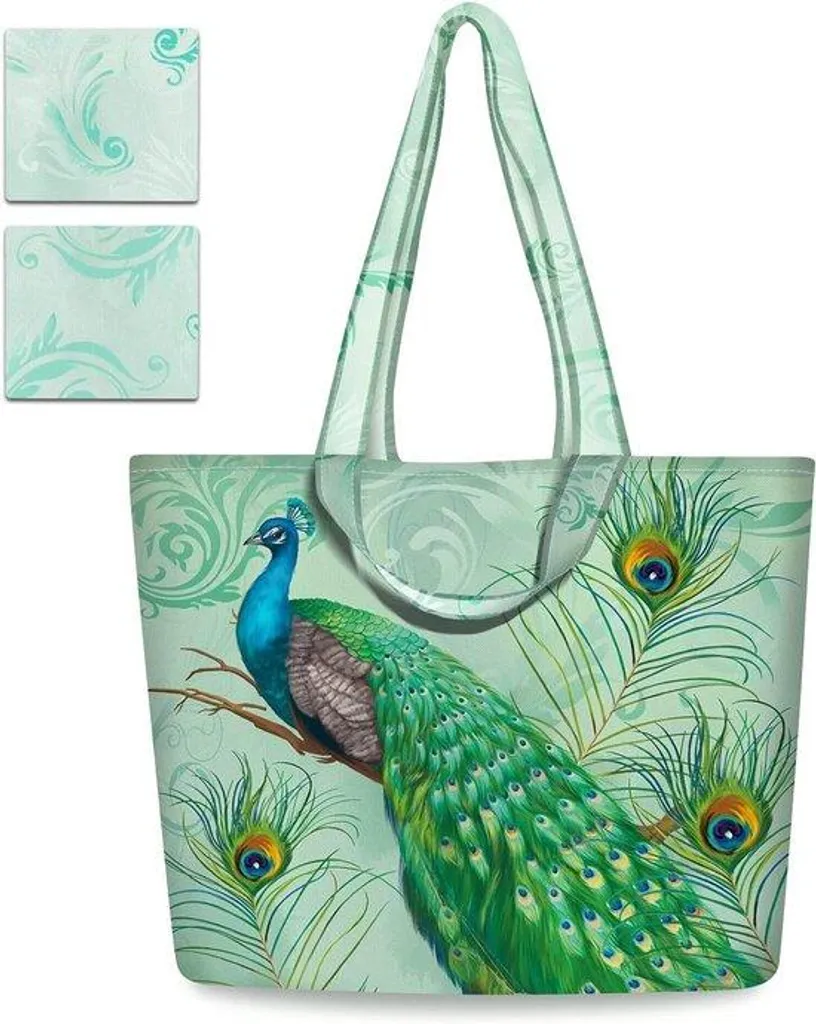 Grand cabas de courses pliable et réutilisable - Sac shopping compact