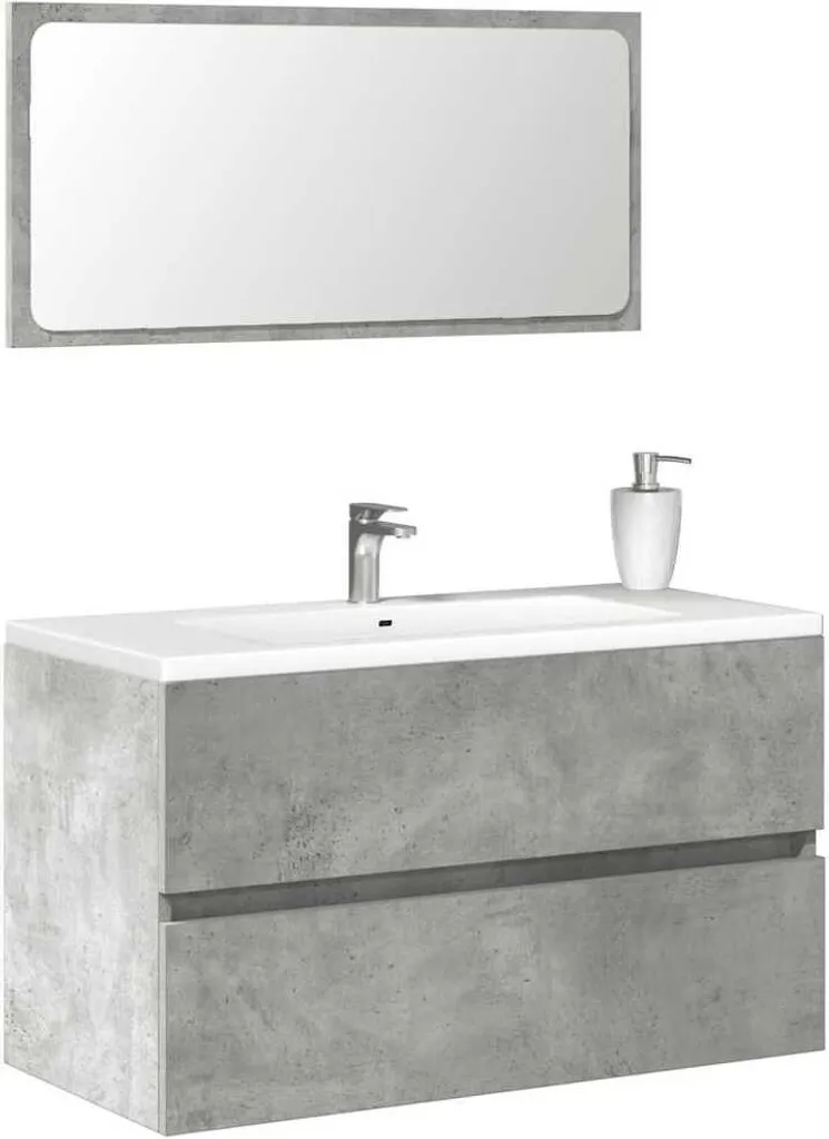 Mobile Bagno Hommie Grigio Cemento: Eleganza e Comfort Quotidiano