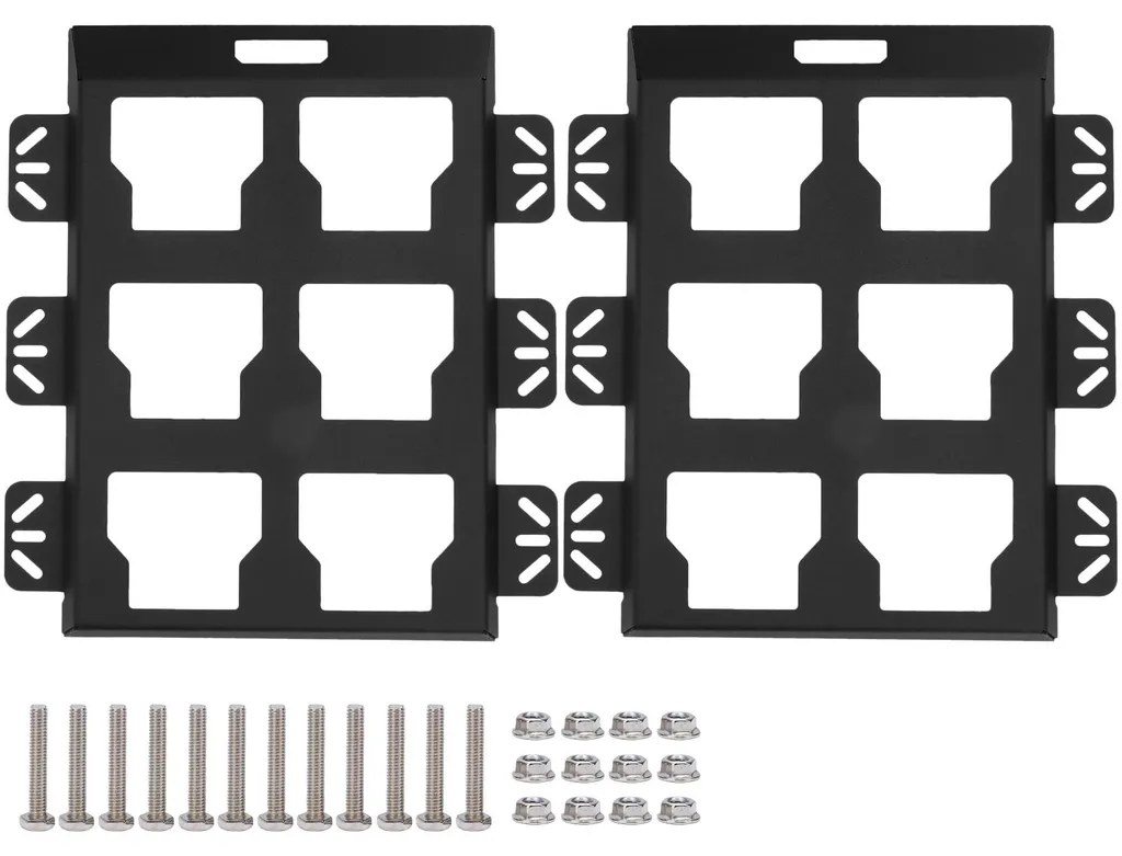 Support de montage mural pour Packout - Lot de 2 plaques en métal