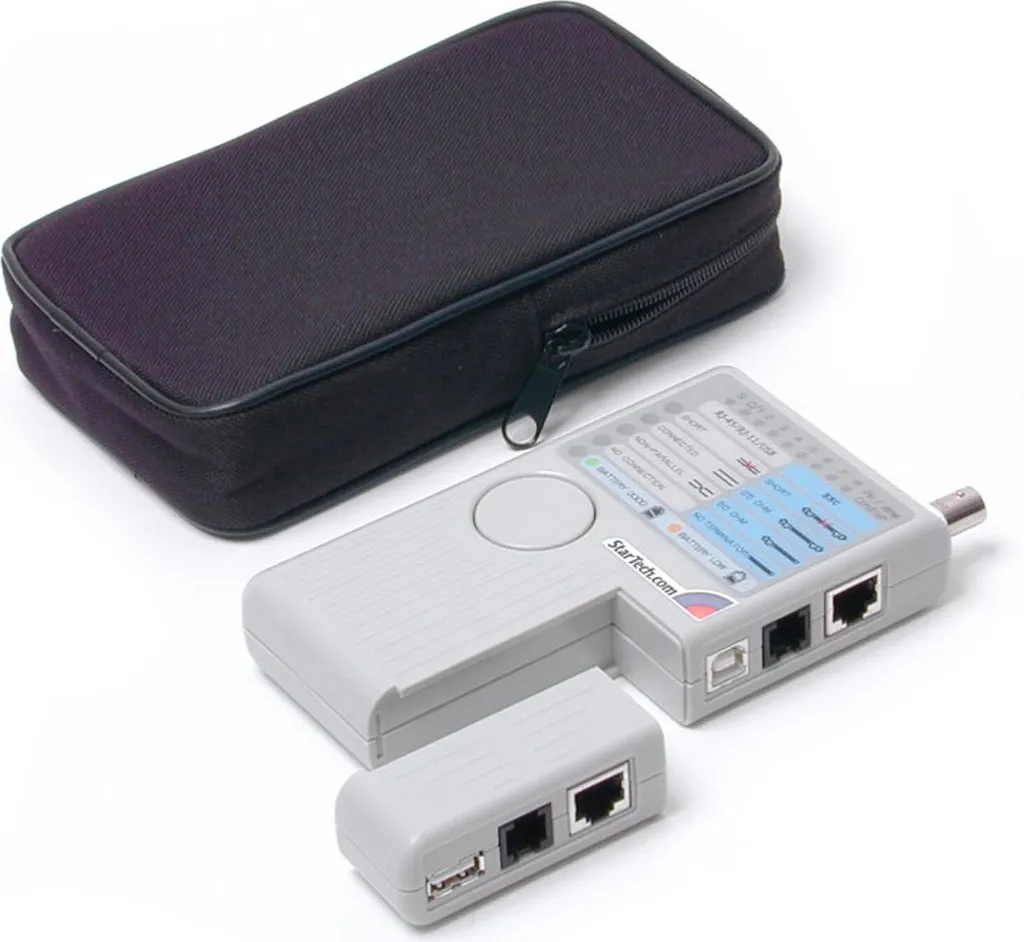 Testeur de câble réseau gris StarTech REMOTETEST pour pose Ethernet