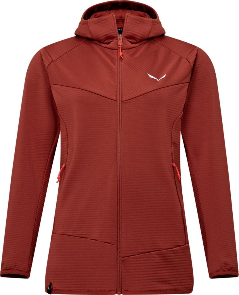 Salewa Altavia Polarlite Unterlayer Fleecejacke für Damen, Farbe:Rot, Größe:40
