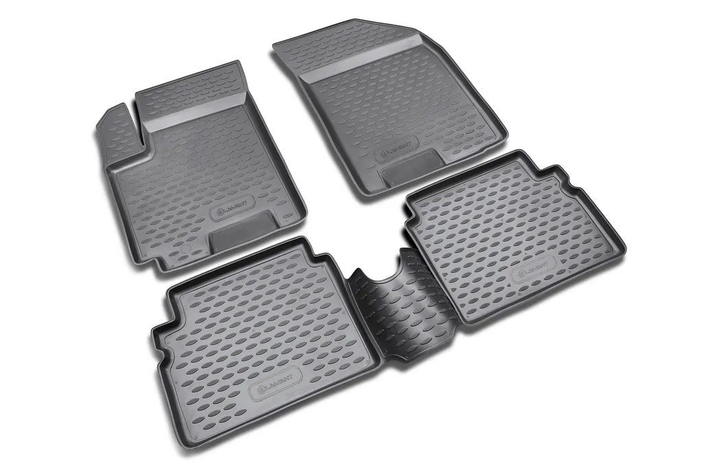 MTM Tappetini Auto Per Chevrolet Aveo 2002-2011 – Su Misura, In Moquette, Set Da 4 Pezzi, Battitacco Rinforzato, Made In Italy - 2