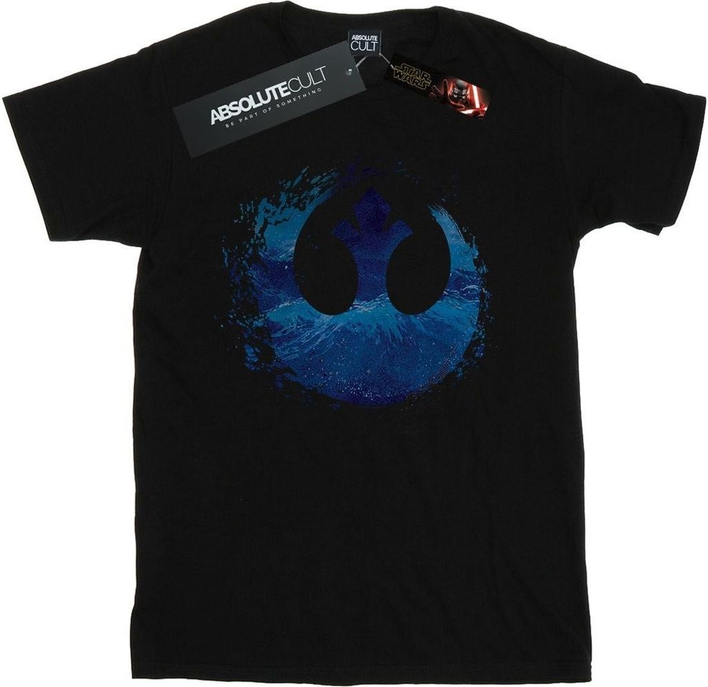 Star Wars: The Rise of Skywalker - "Resistance" T-Shirt für Herren BI52048 (L) (Schwarz)