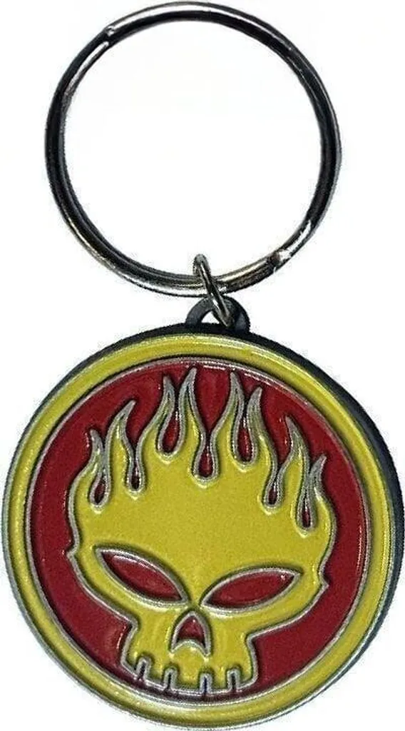 The Offspring Portachiavi Metallo Skull Logo - Acquista Online
