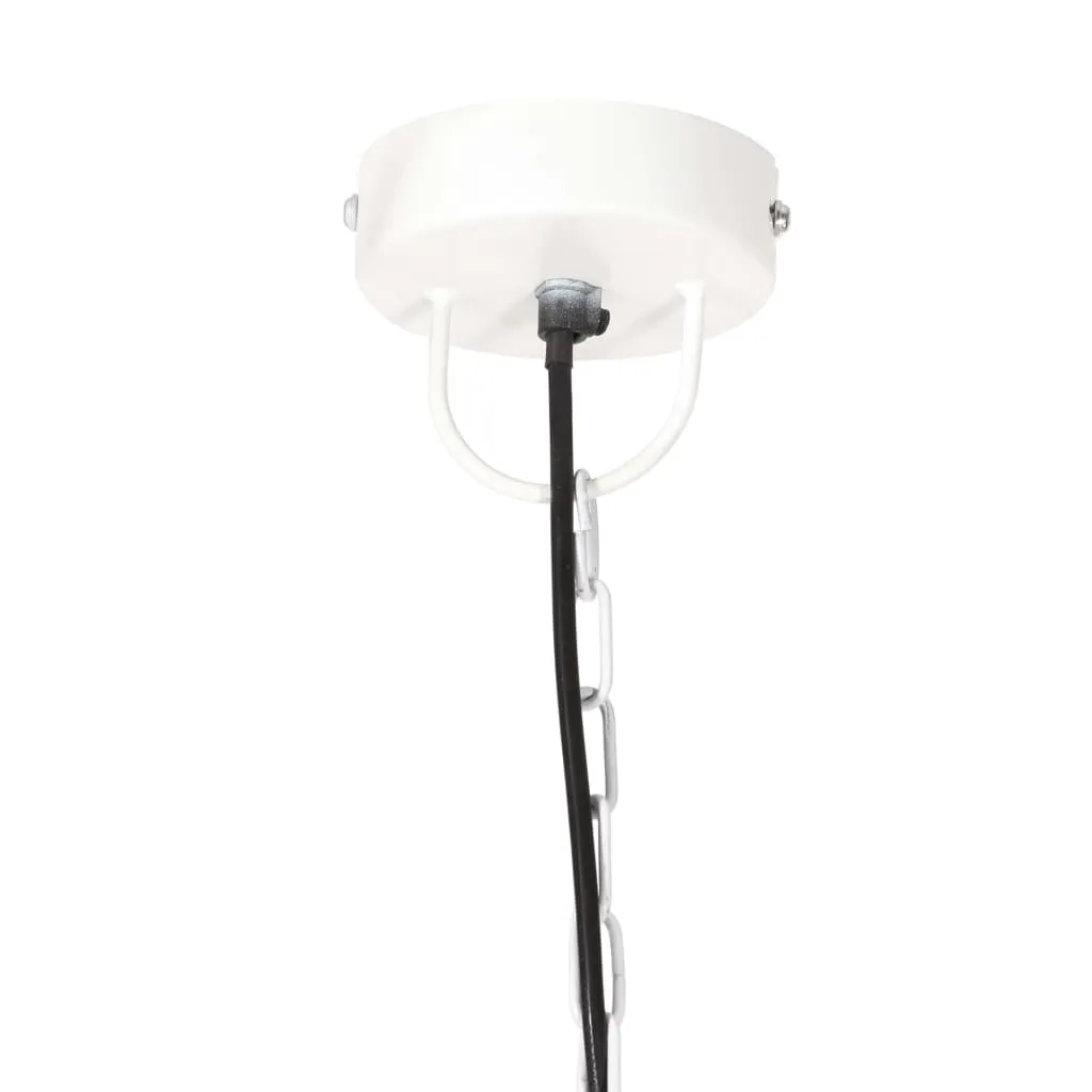 OFFERTA Lampada Industriale vidaXL Bianca 42cm E27 | Prezzo Outlet - 4
