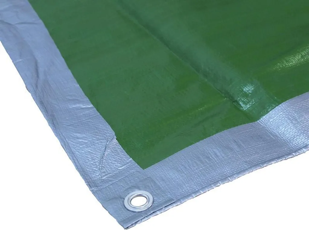 Bâche de Couverture Renforcée 5,4x3,6m Imperméable pour Extérieur