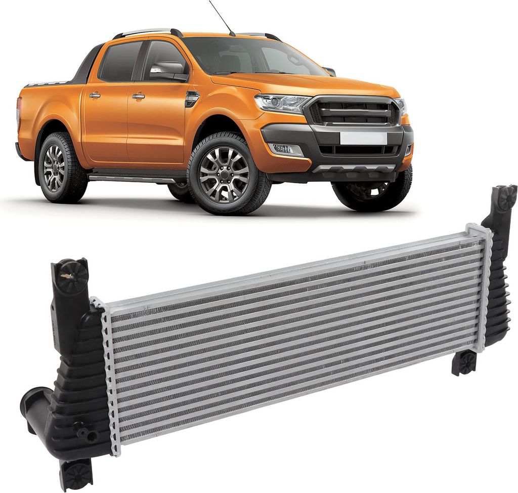 Ladeluftkühler-Baugruppe aus hochfester Metalllegierung 5245753, Ersatz für FORD RANGER 2011–2017