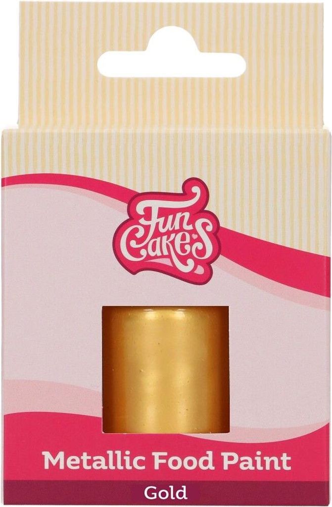 FunCakes FunColours Metalická potravinářská barva zlatá 30 Obrázek produktu 