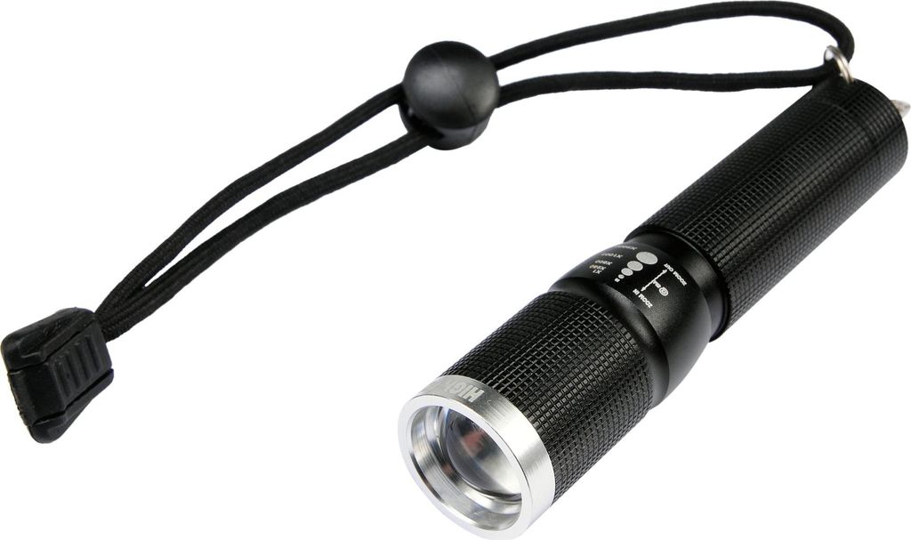 Yato YT-08571, Ruční svítilna, Černá, Hliník, Knoflíky, Obrázek produktu 