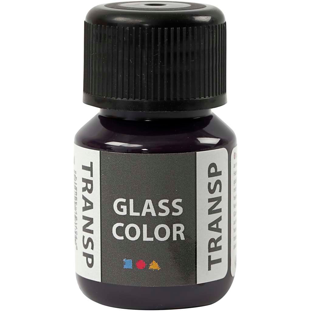 Creativ Company Glasfarbe violett - transparente Porzellanfarbe 30ml
