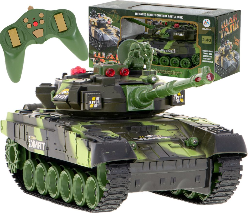 Lesní kamufláž RC War Tank 9993 2,4 GHz Obrázek produktu 