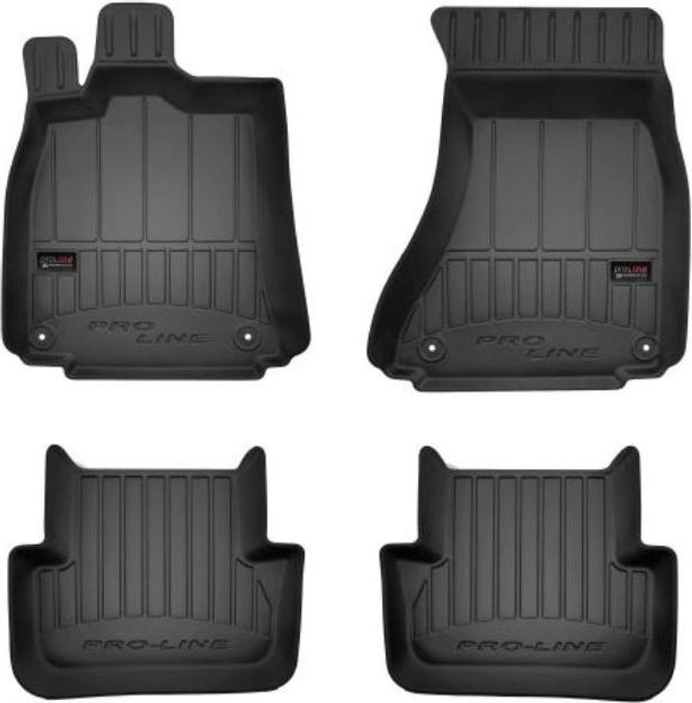 FROGUM ProLine 3D TPE Fußmatten für AUDI A4 Avant (8K5, B8) Vorne+Hinten