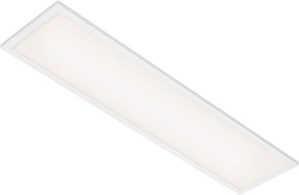 A rectangular LED panel light is shown against a white background.