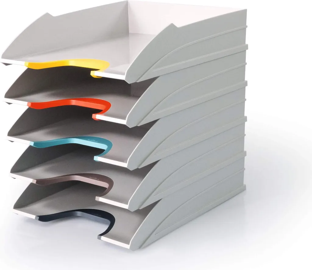 Set Vaschette Design Durable VARICOLOR 770427 - Organizzazione A4