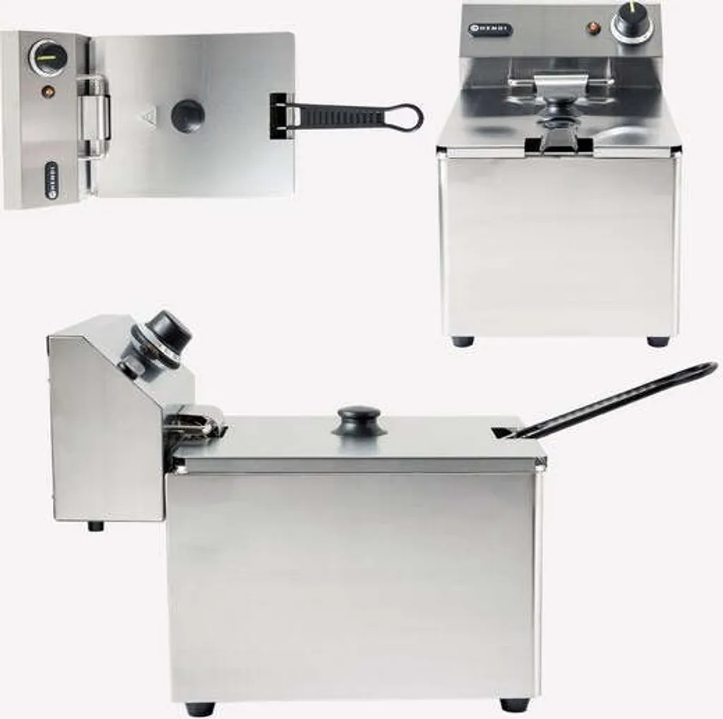 Friteuse Électrique Professionnelle 8 Litres - Matériel de Restauration - 13