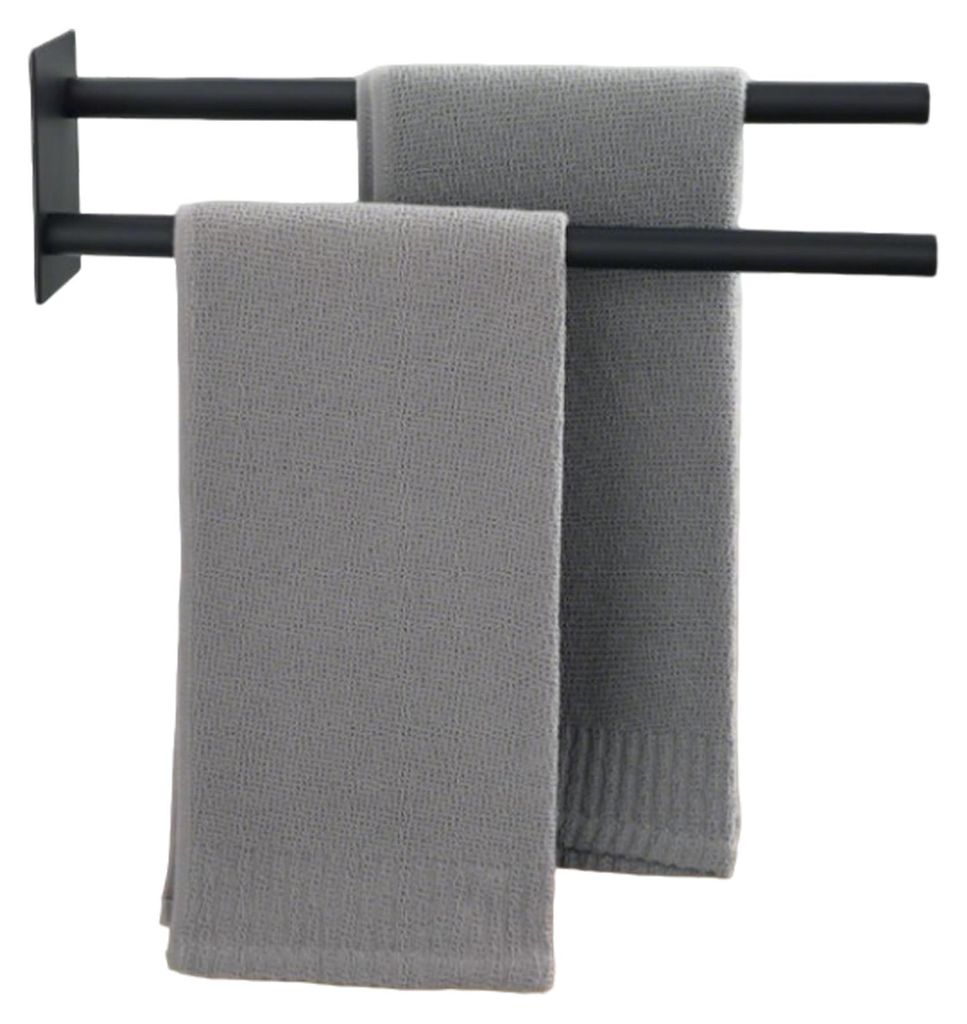Handtuchhalter Doppelt 304 Edelstahl Handtuchstange Wandmontage Handtuchhalter Badezimmer Set Bad Handtuch Halterung Wand für Badezimmer Küche