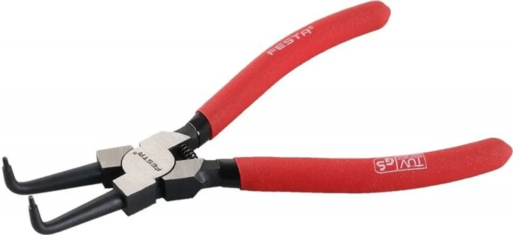 Pinze FESTA 180mm per Anelli di Sicurezza Interni - Acciaio CrV