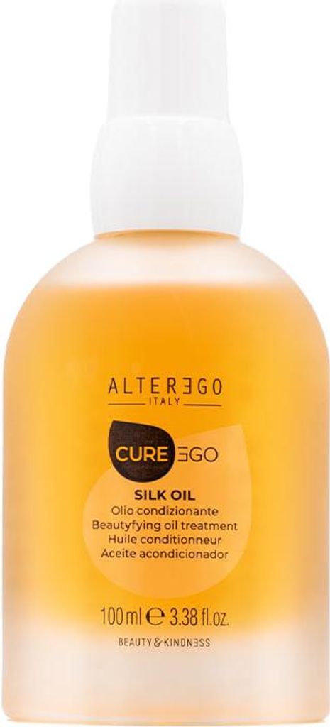 Alter Ego CureEgo Silk Oil Haaröl für glatte, glänzende Haare 100 ml