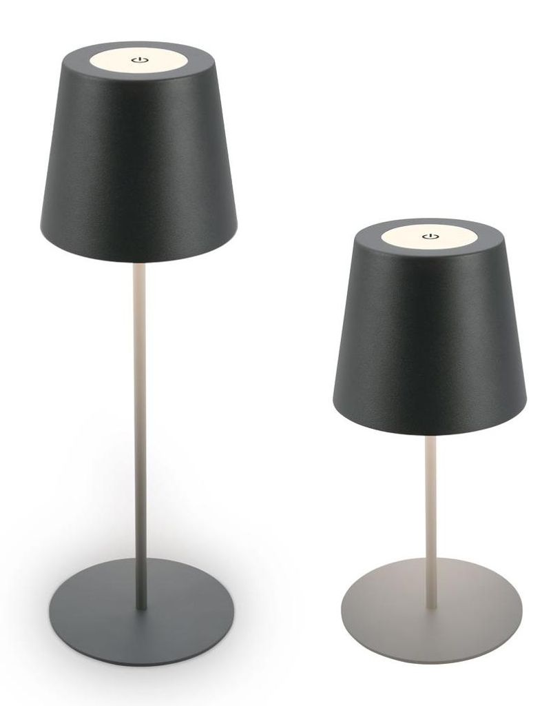 B.K.Licht Lampe de table LED sans fil IP44, Variable, Image du produit 