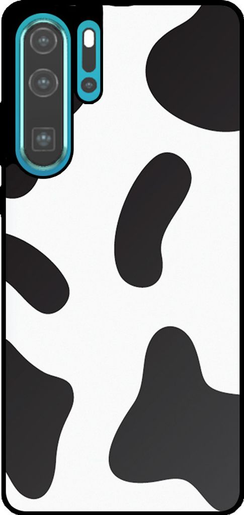 Smartphonica Telefon Fall geeignet für Huawei P30 Pro mit Kuh Flicken drucken - TPU Backcover Fall mit Kuh Flicken Design