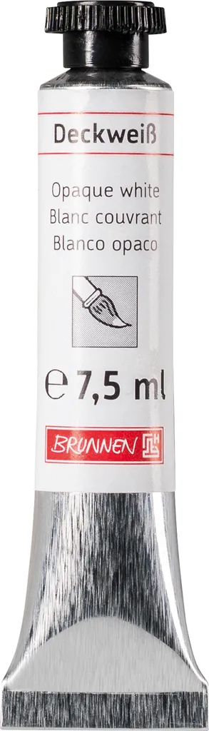Correcteur Blanc Couvrant BRUNNEN 1048803 Séchage Rapide et Qualité Pro