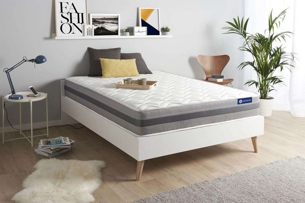 Actimemo relax matratze 140x190cm, Memory-Schaum, Härtegrad 3, Höhe : 24 cm, 5 Komfortzonen