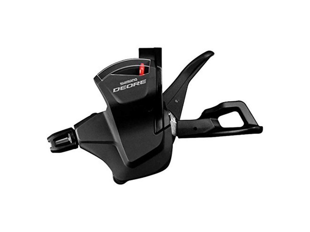 SHIMANO ISLM6000LB Schalthebel Deore SL-M 6000 2/3-fach, links, 1800mm,Rapidfire,sz, schwarz