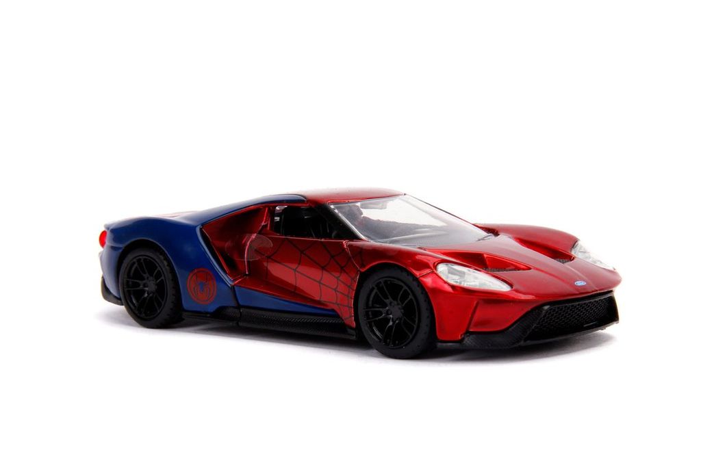 Jada Toys 253222002 Marvel Spiderman 2017 Ford GT 1:32 Modellfahrzeug Auto Car 