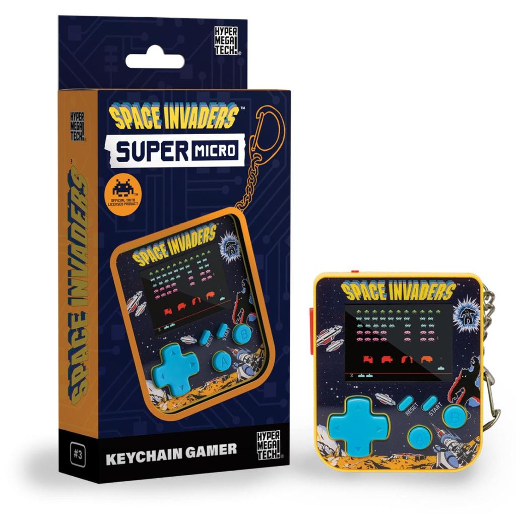HyperMegaTech! Space Invaders Super Micro, Evercade, Mehrfarbig, D-Pad, Tasten, TFT, 5,08 cm (2")