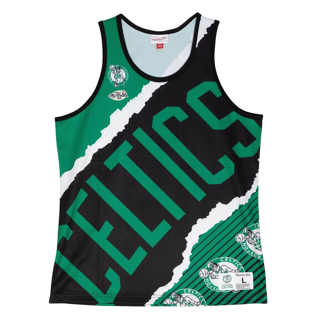 Trikot Mitchell & Ness TMTK1232-BCEYYPPPBKGN für Herren