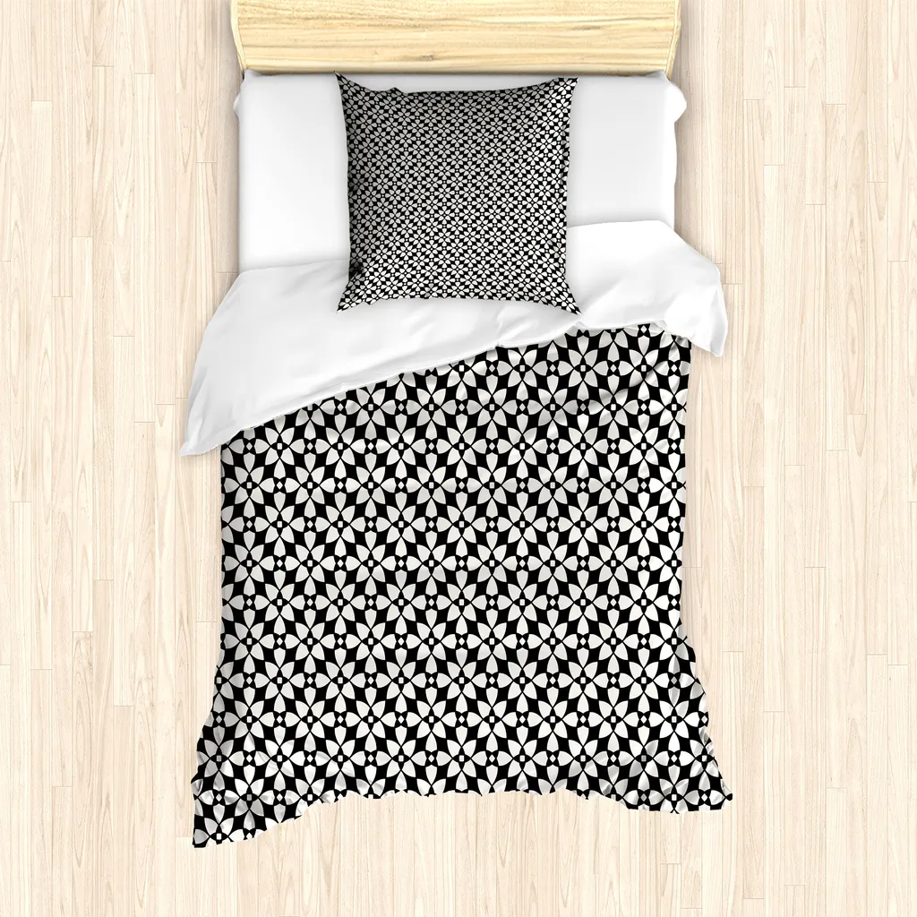 ABAKUHAUS Art Deco Bedding Set 135x200 Microfibra High-Tech