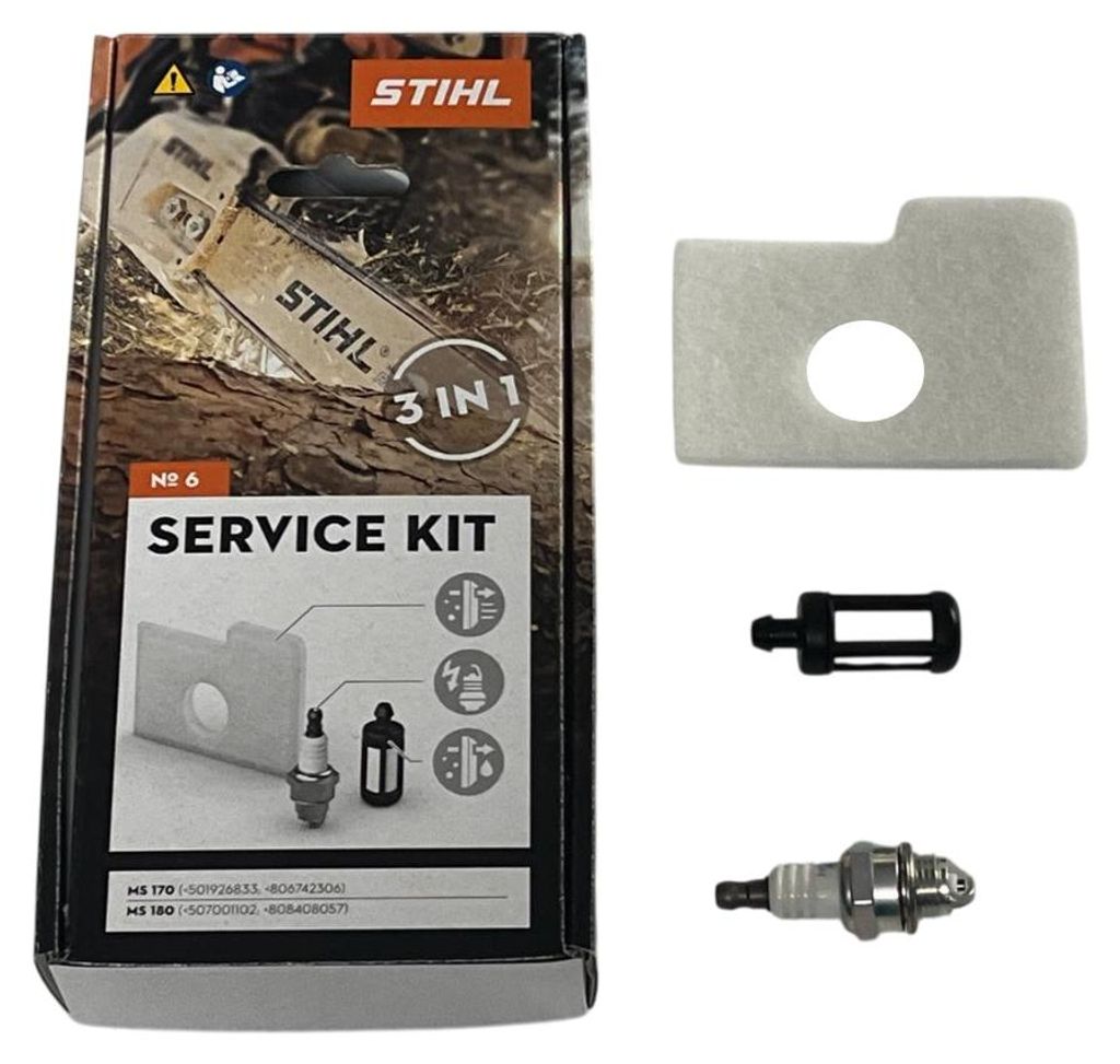 STIHL Service KIT 6 MS 170,180 11300074100 Filter, Produktbild 