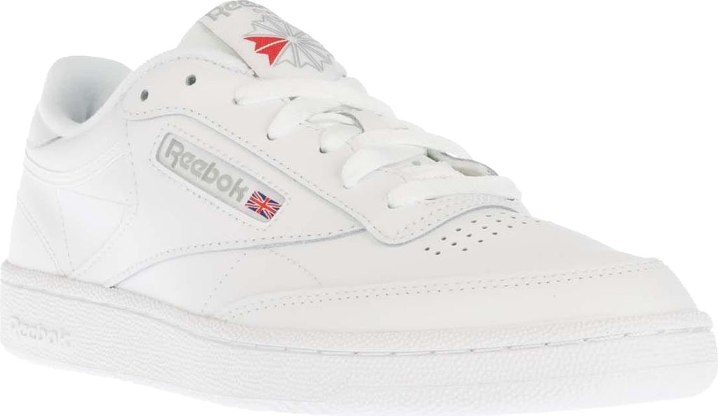 Reebok - Herren Sneaker "Club C 85", Leder GT2576 (39,5 EU) (Weiß)