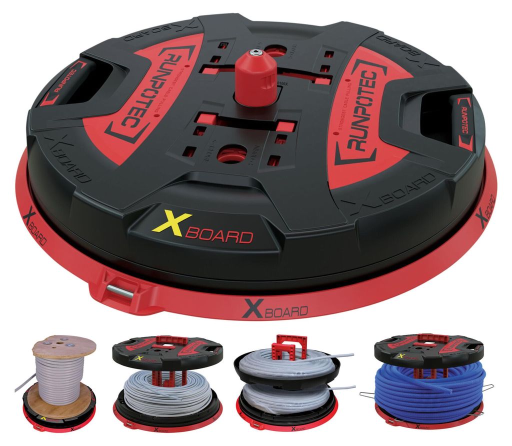 Runpotec X BOARD ProfiKabelabroller 10136