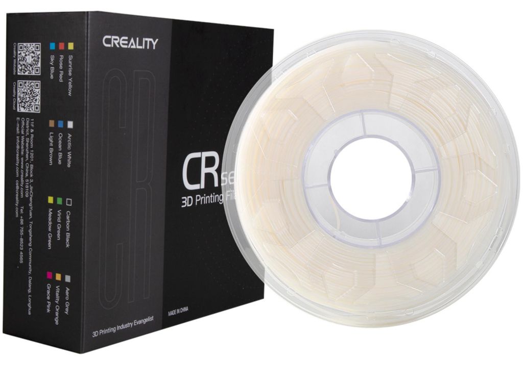 CR PLA Filament Elfenbeinweiß, 3D-Filament (1 kg, 1,75 mm, Produktbild 