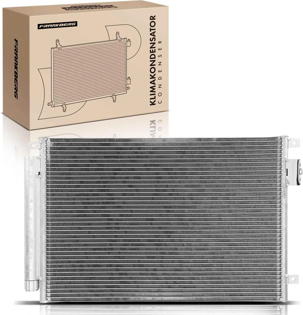 Condenseur de Clim en Aluminium pour Fiat 500 312 et Ford KA - Robuste