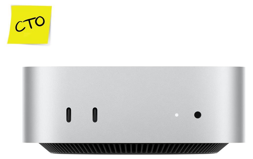 Apple Mac mini , Apple M, M4, 24 GB, 512 GB, SSD, macOS Produktbild 