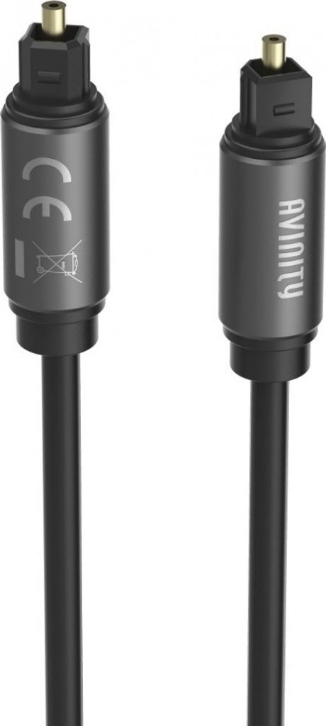 AVINITY 00107598 Audio-Lichtleiter-Kabel 3m ODT-Stecker Toslink