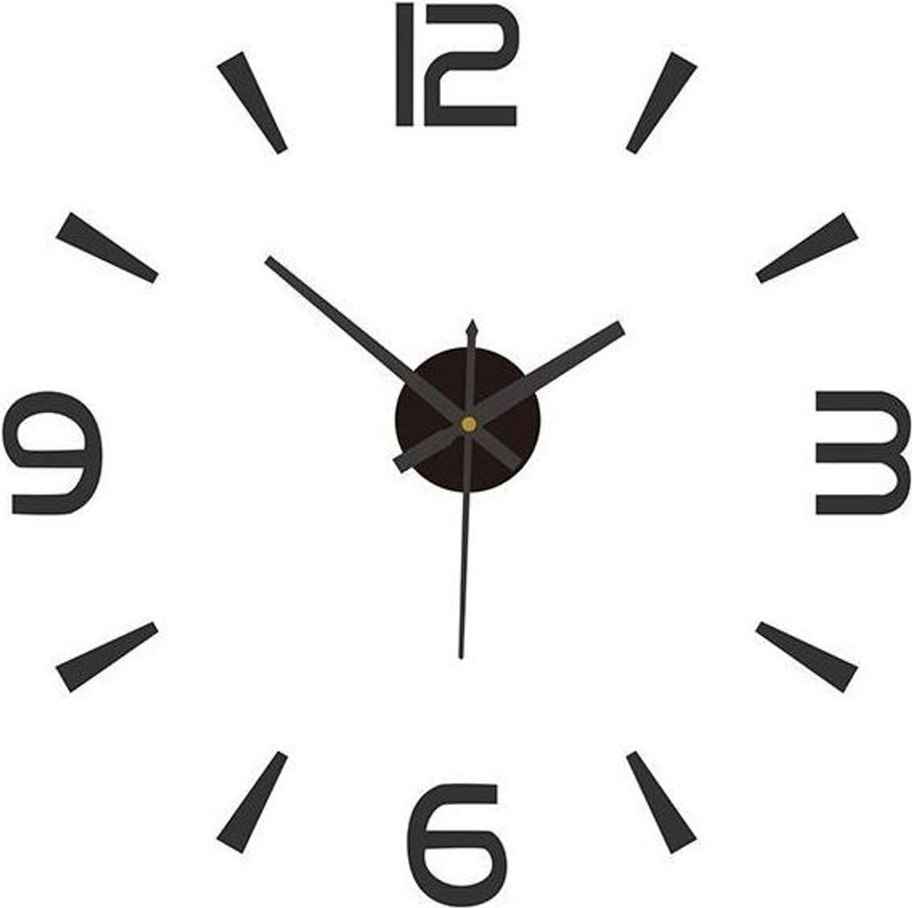 Zegar Przyklejany Na Ścianę Nowoczesny Cichy Ścienny Efekt Zdjęcie produktu 