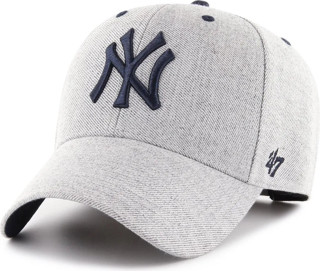 Casquette 47 Brand CLOUD NY Yankees - Design Gris Anthracite Ajustable