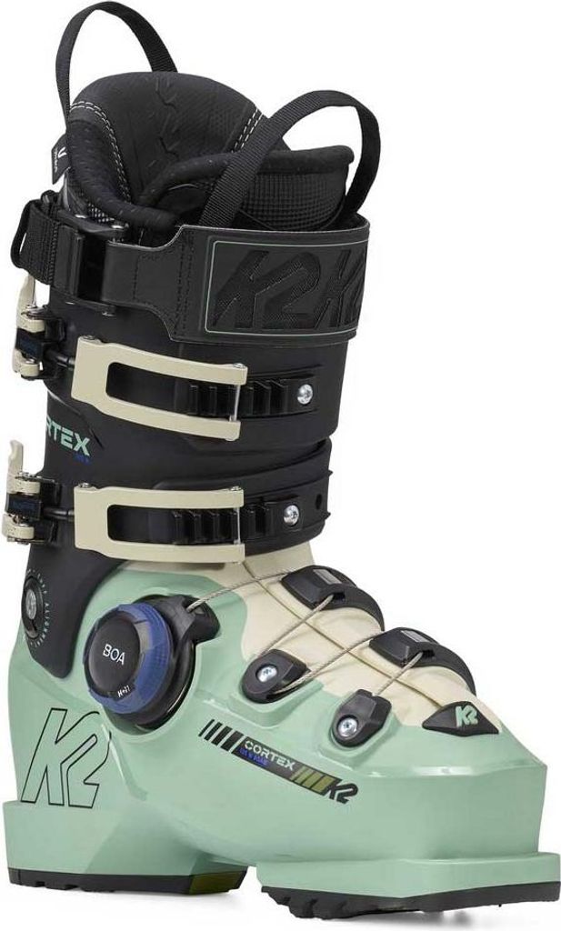 K2 Cortex 105 Boa Damen-alpinskistiefel Grün 24.5 Grün 24.5