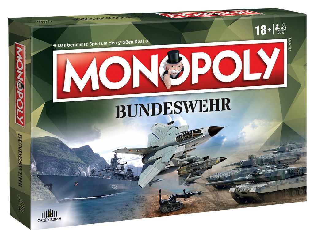 Monopoly Bundeswehr Edition Soldaten Spiel Produktbild 