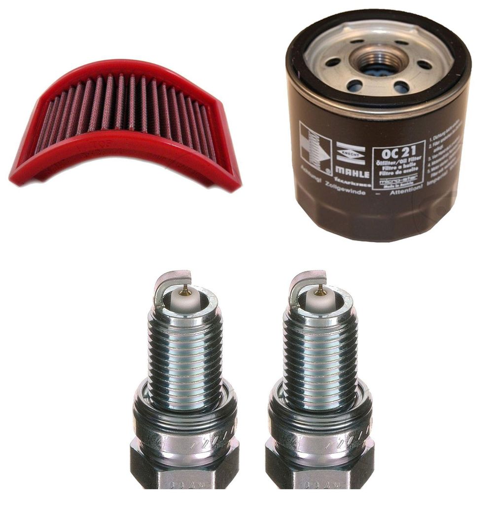 Service-Kit für Harley Davidson XR 1200 2008-2010 Luftfilter Ölfilter Zündkerzen von pamoto - Neu