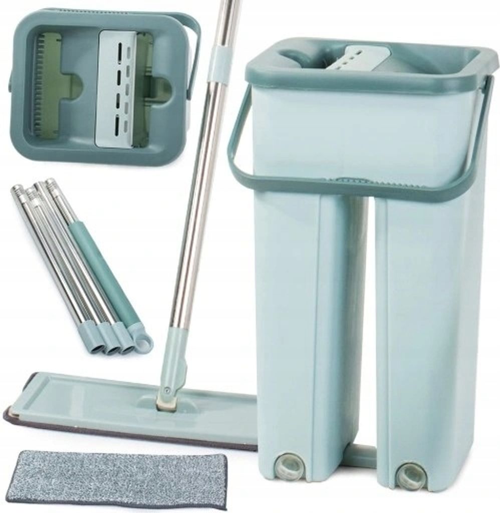 Mop Rotativo Piatto A Due Camere Disco Di Spremitura Immagine del prodotto 