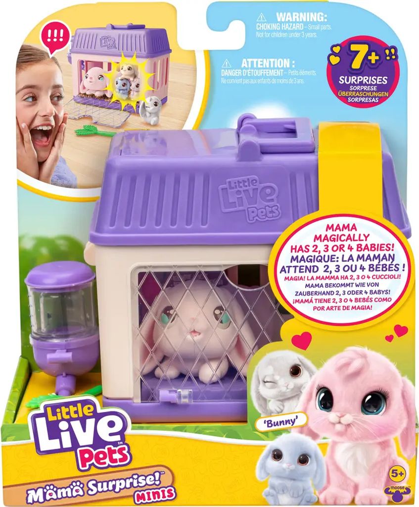 Moose Toys LITTLE LIVE PETS - Mama Surprise Mini hracia Obrázok produktu 