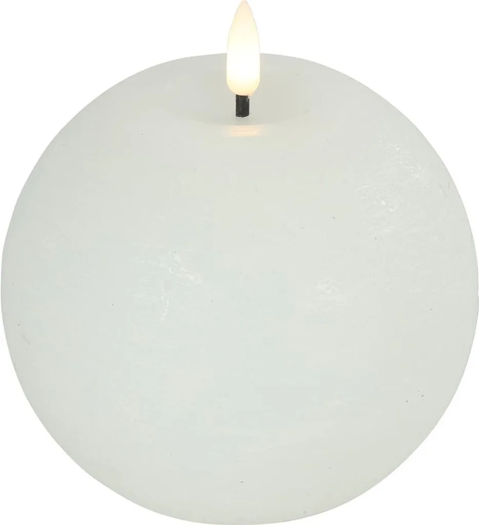 Bougie LED sans Flamme 12cm Countryfield Blanche - Sécurité Totale