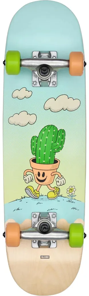 Planche de Skate Micro Globe Softie 83 Cacti Guy 7.2 Pouces Junior