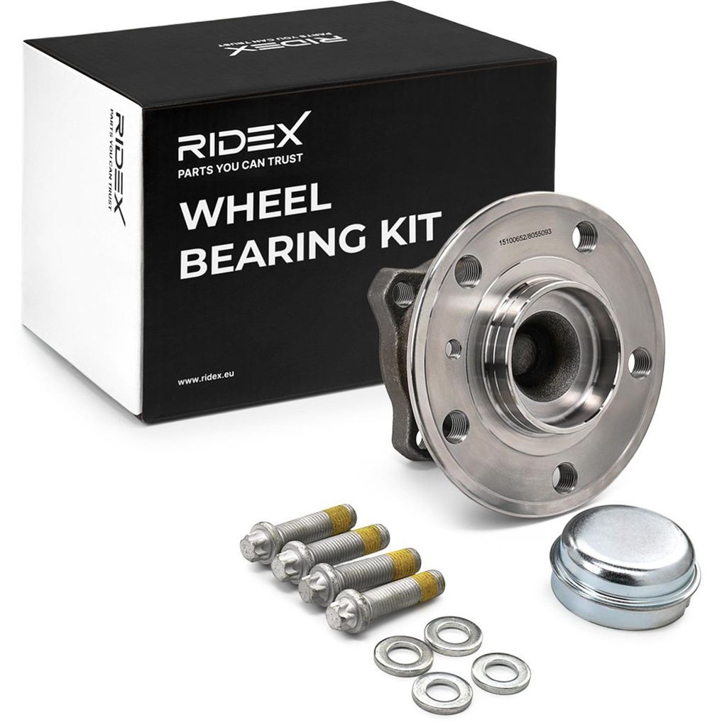 RIDEX Radlagersatz Hinten passend für MERCEDES-BENZ Produktbild 